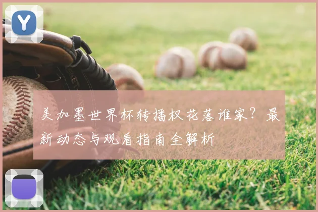 美加墨世界杯转播权花落谁家？最新动态与观看指南全解析